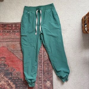 Figs Womens Jogger Scrub Pants Caribbean blue